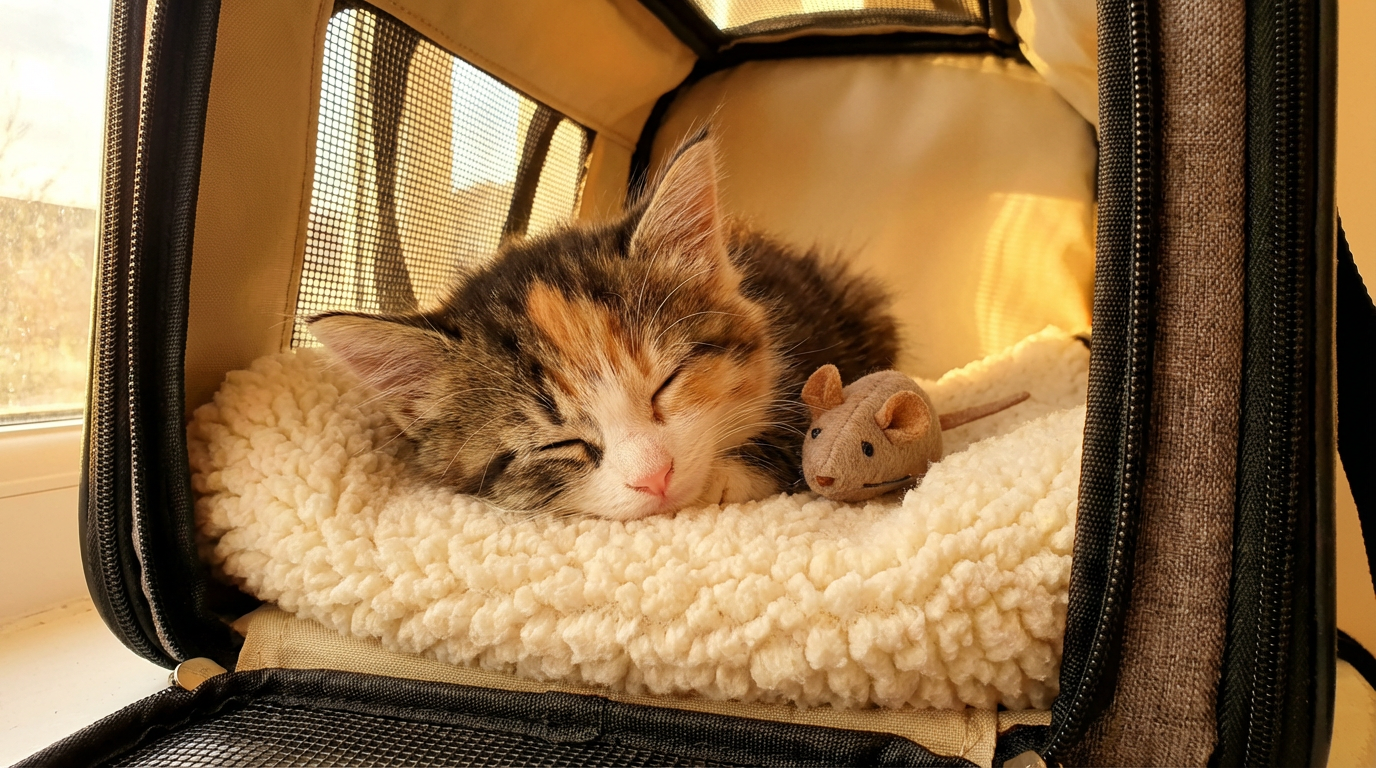 Prep Your Kitten for Ground Transport: A Guide for Breeders